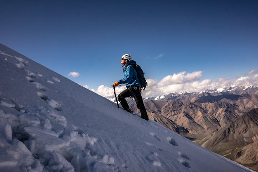 climbing the tien shan mountains