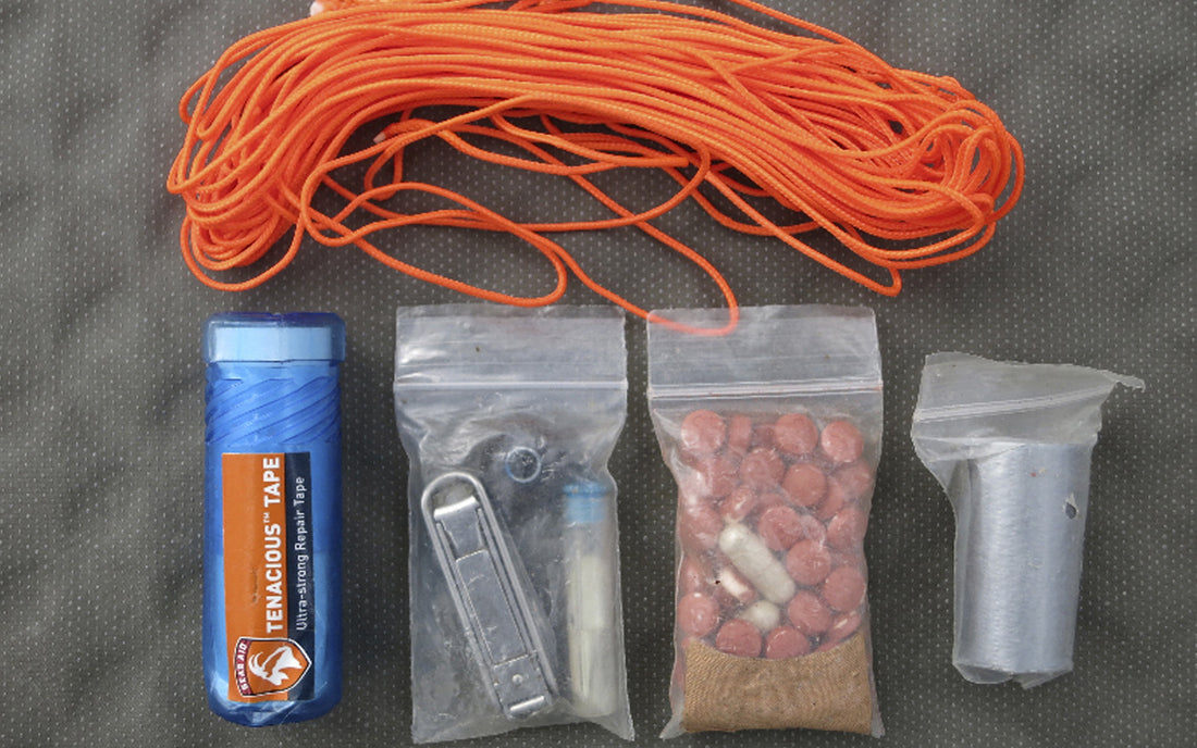 How To Build a First Aid and Gear Repair Kit for Ultralight Backpacking