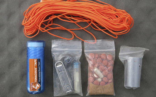 How To Build a First Aid and Gear Repair Kit for Ultralight Backpacking