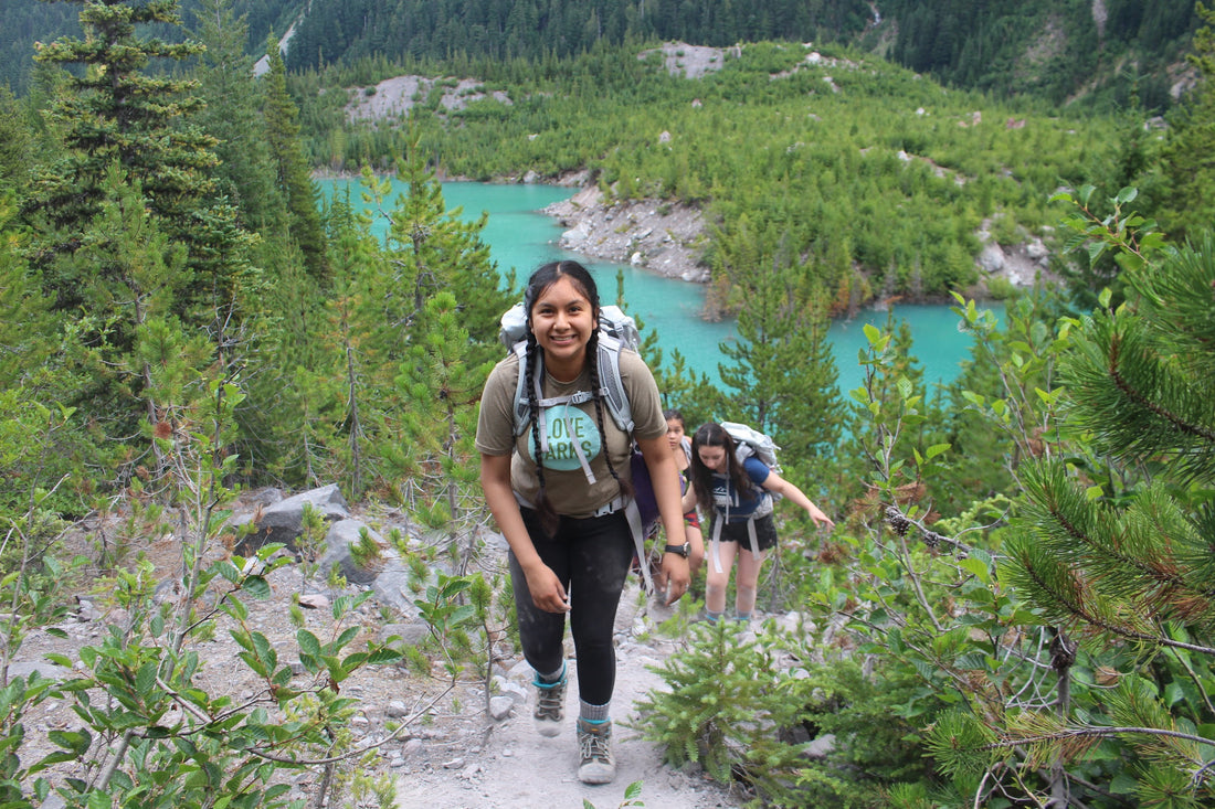 climbing with group