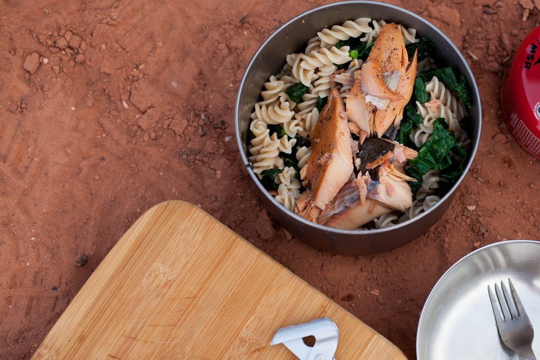 Kale and Smoked Salmon Pasta