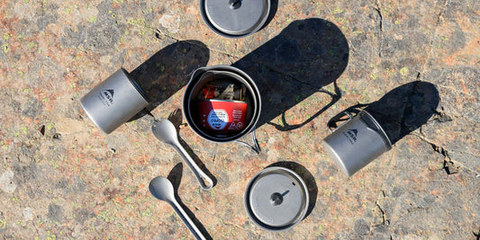 MSR Titanium Cookware collection Photo by Scott Rinckenberger