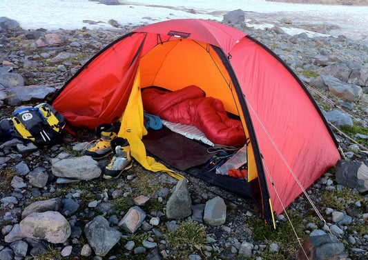 mountaineering tent and other essentials