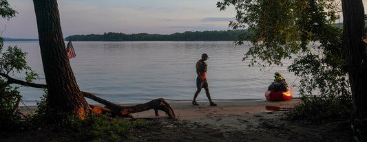 camping on hudson river