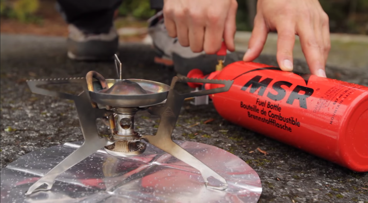 MSR WhisperLite Stove Maintenance | The Summit Register – Cascade