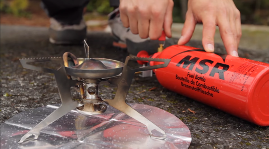 Prendre l’avion avec un réchaud de camping