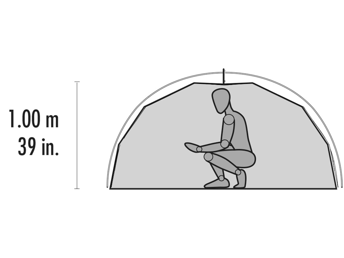 Elixir™ 1 Backpacking Tent Interior