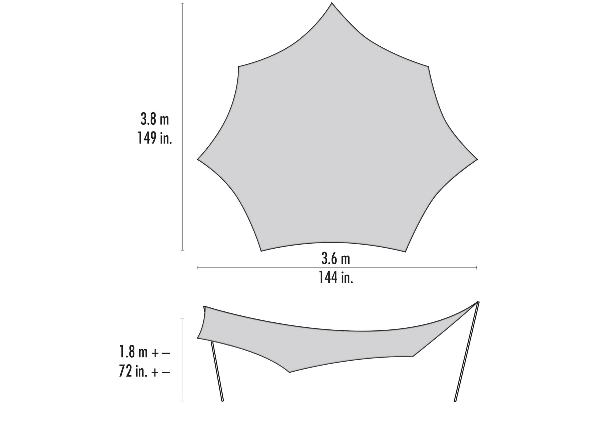 msr tarp shelter Rendezvous Sun Shields Backpacking Tarp Shelter
