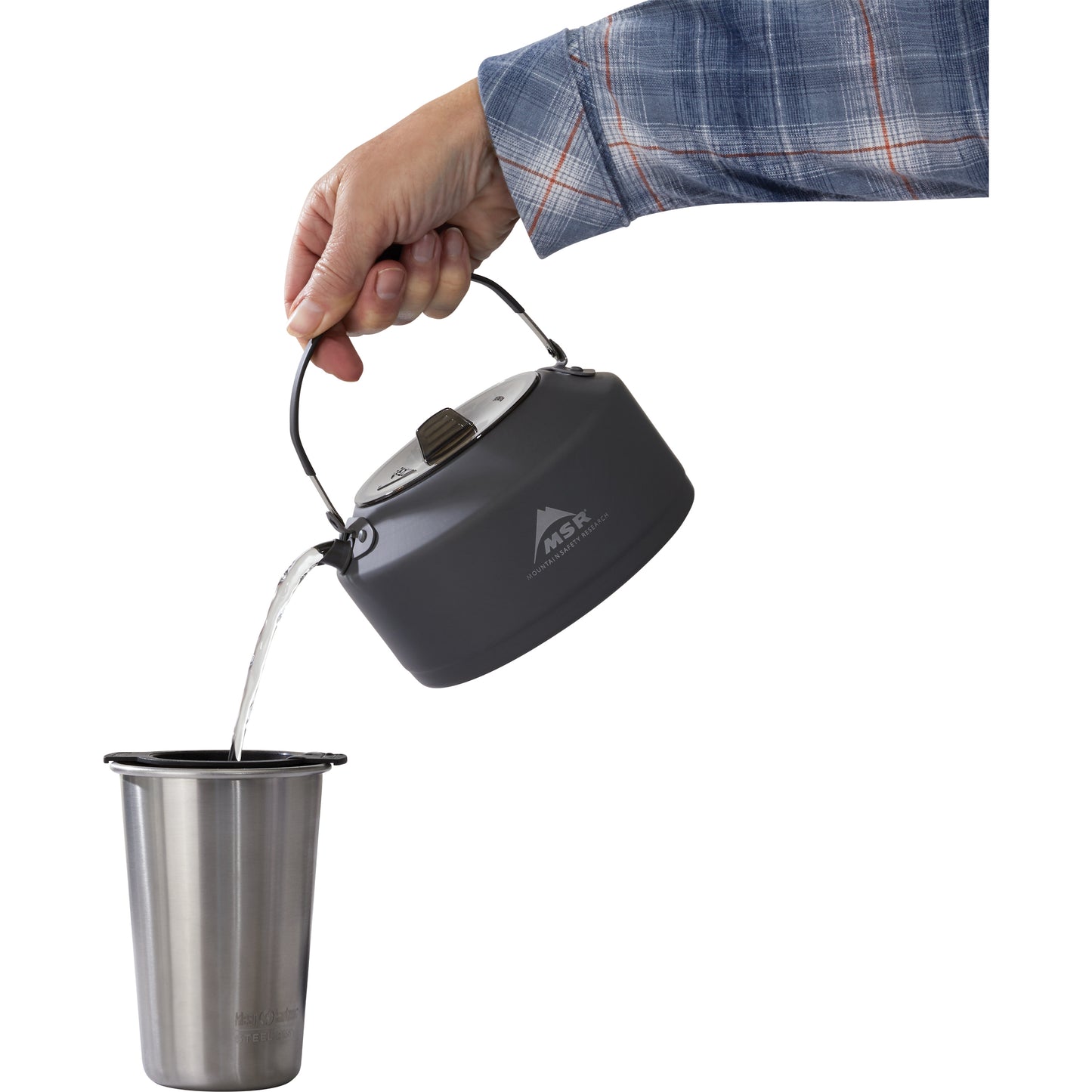 backpacking mini teapot Pika 1L Teapot - Ultralight Compact Camping Teapot