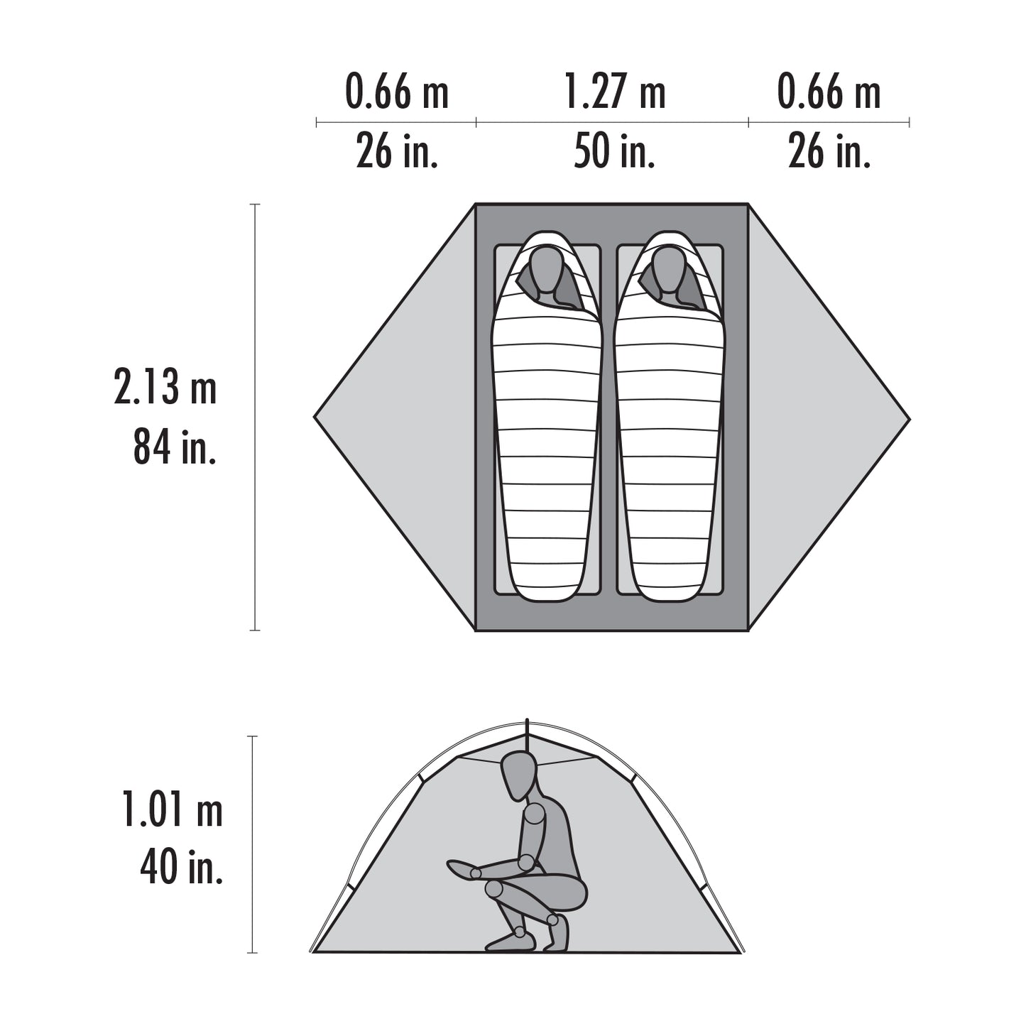 Hubba Hubba™ 2-Person Backpacking Tent