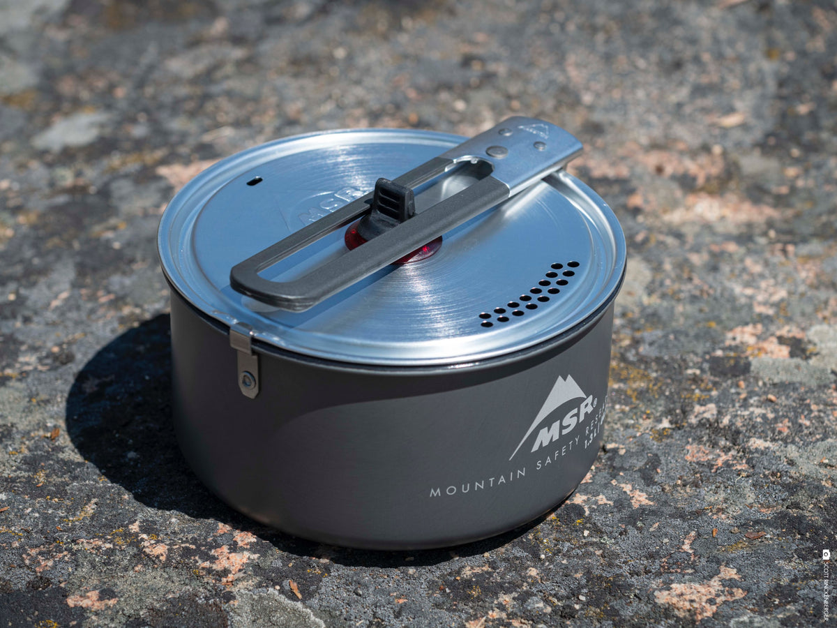 Ceramic Solo Backpacking Pot | Nonstick, PFOA-Free | MSR – Cascade Designs