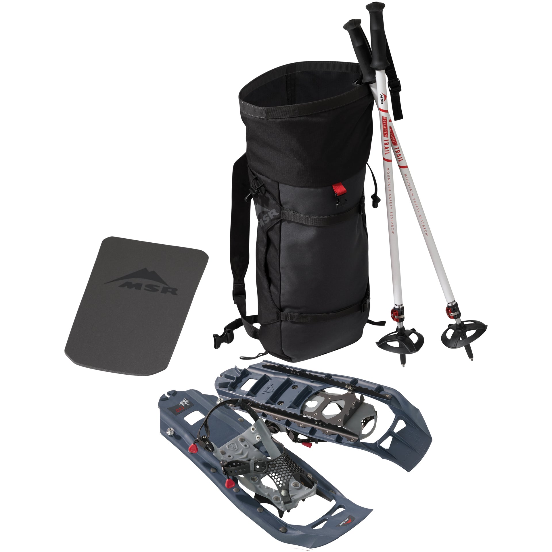 Evo Trail Snowshoe Pole and Carrybag All-in-One Kit MSR