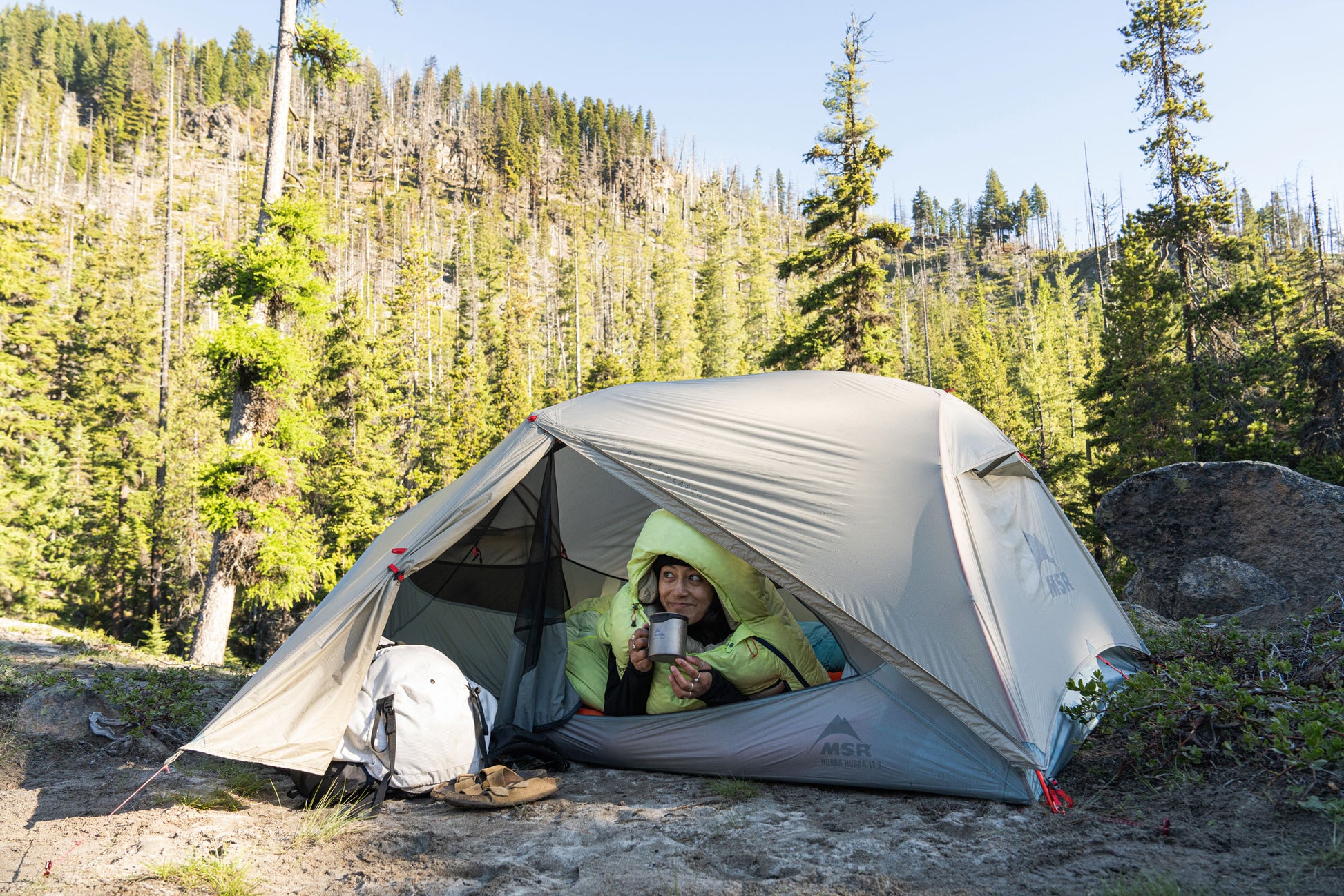 tent msr hubba hubba Hubba Hubba LT 1 Tent | 1-Person Backpacking Tent
