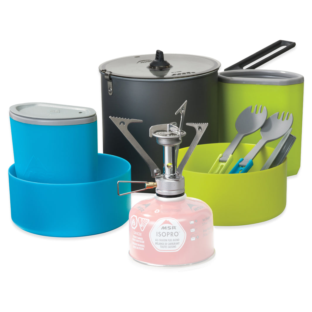 Complete Gas Cooking Kit All-in-One, Cook and Eat Backpacking Stove Kits | MSR® – Cascade Designs