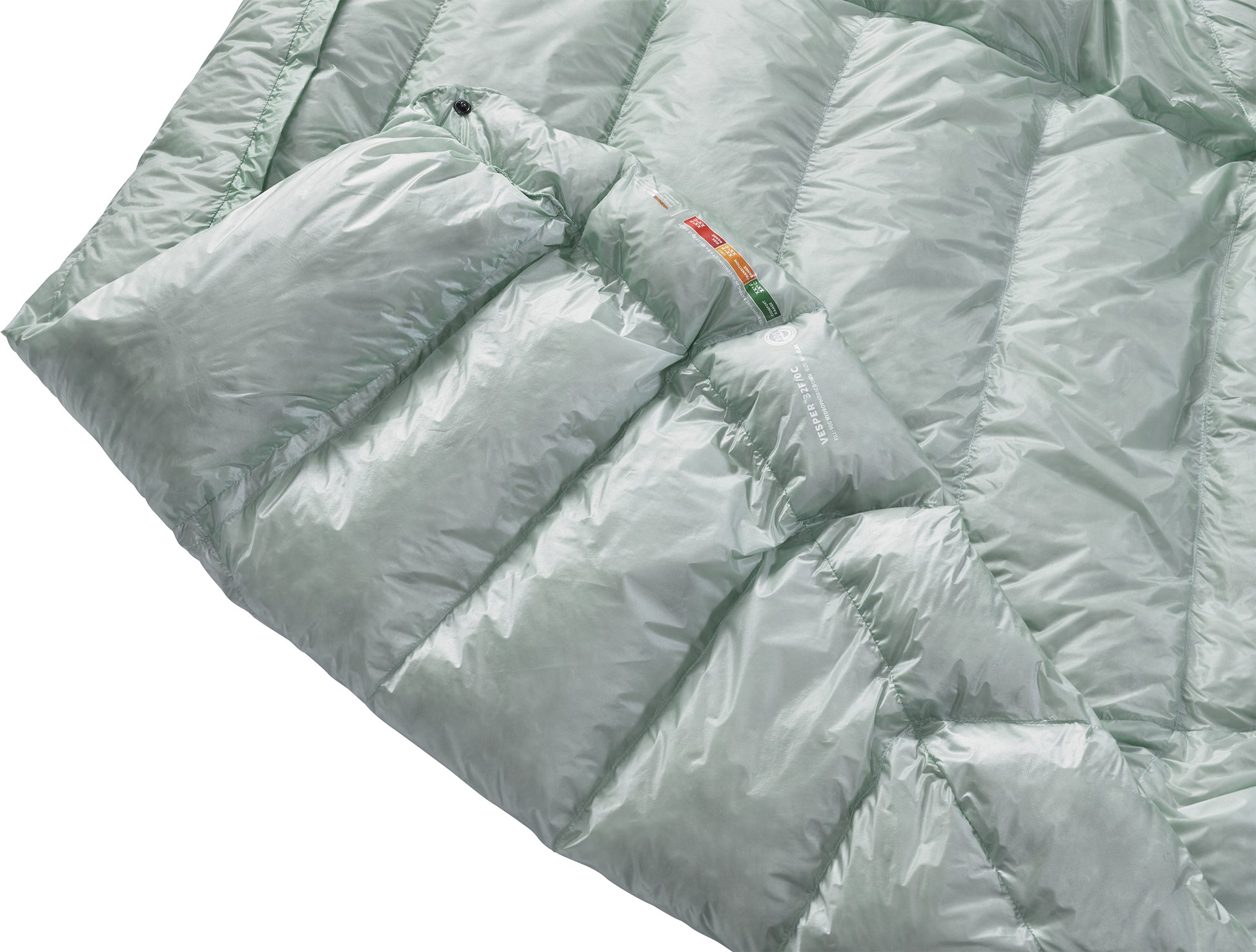 Vesper™ 32F/0C Down Quilt | Draft Collar