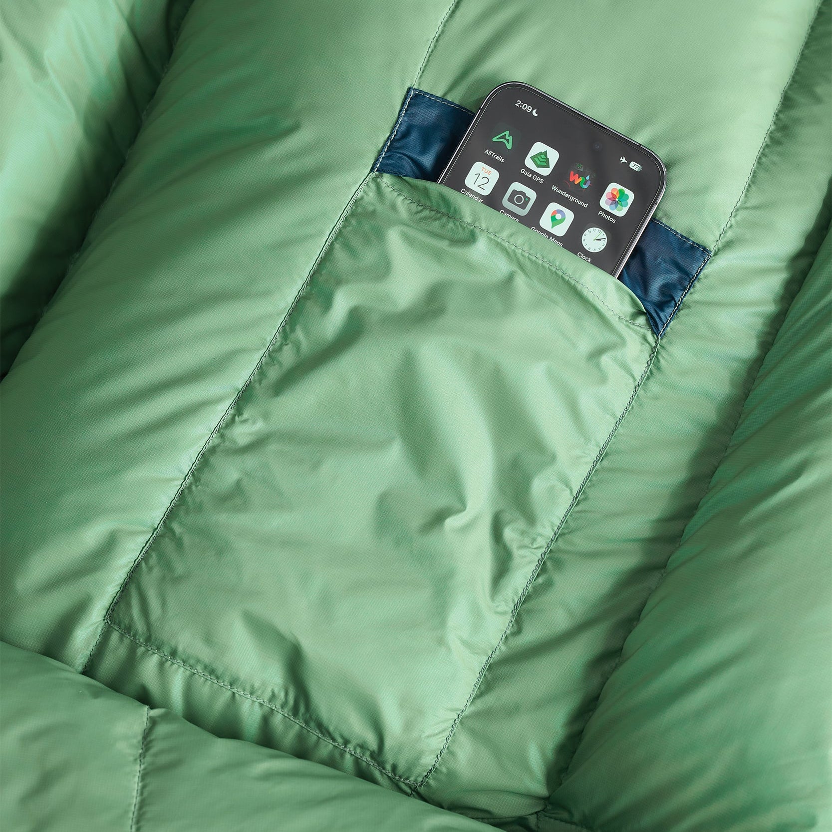 Parsec™ 20F/-6C Down Sleeping Bag
| Insulated Pocket