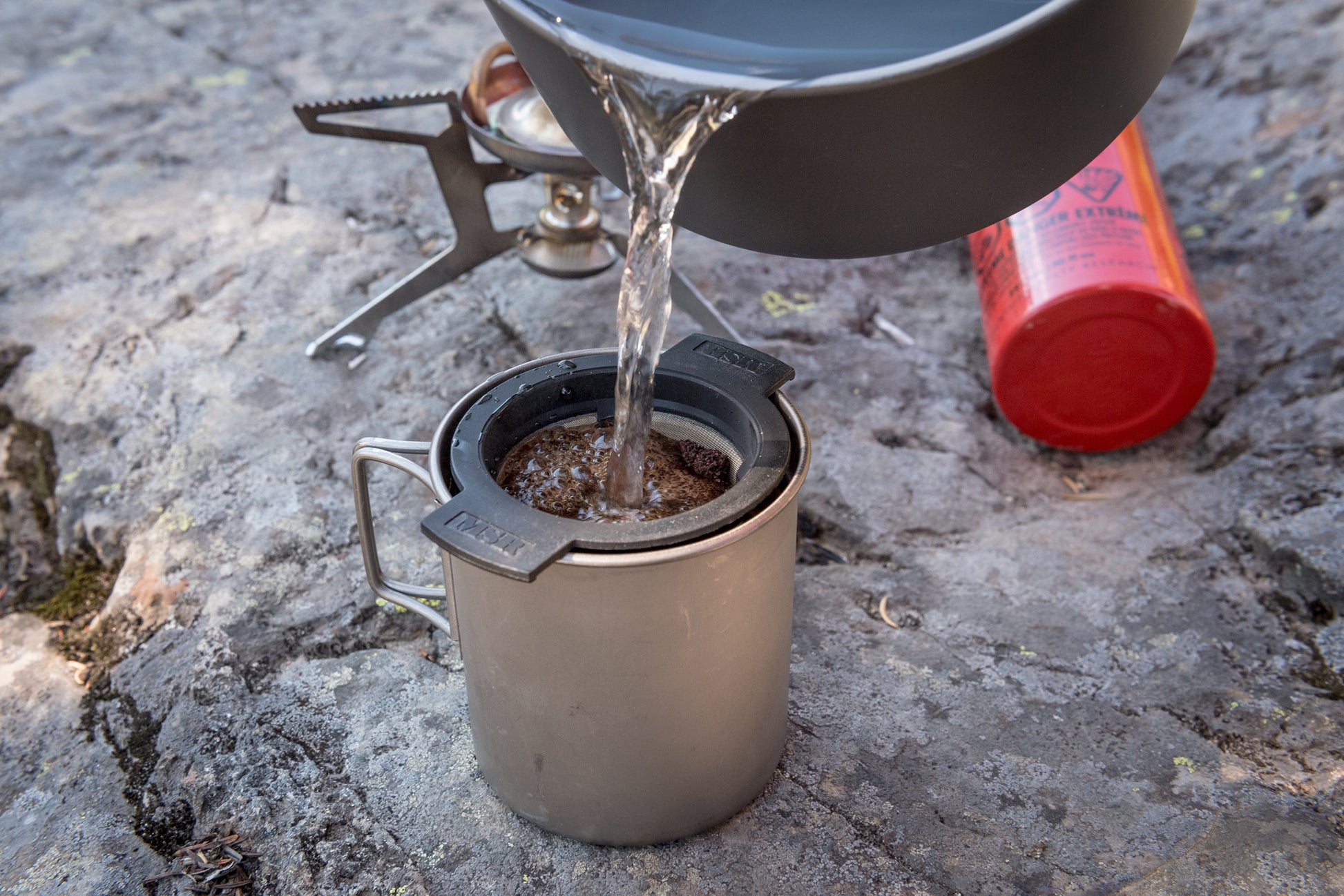 kaffeefilter camping MSR Mugmate Coffee/Tea Filter, Black