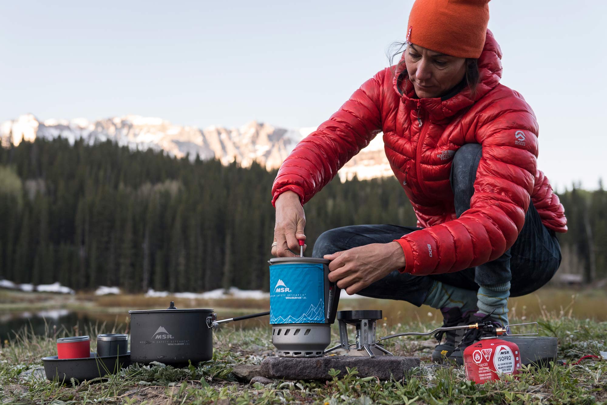 WindBurner Stove System Camping Coffee Press Kit | MSR – Cascade