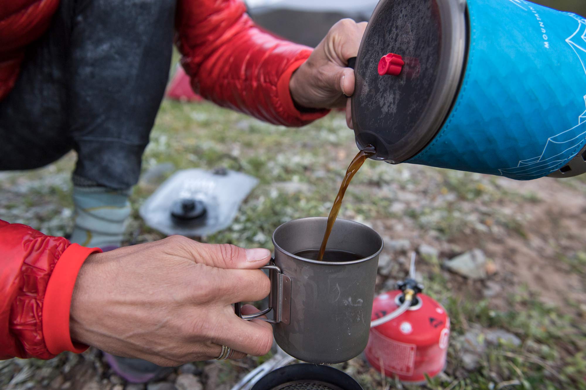 WindBurner Stove System Camping Coffee Press Kit | MSR