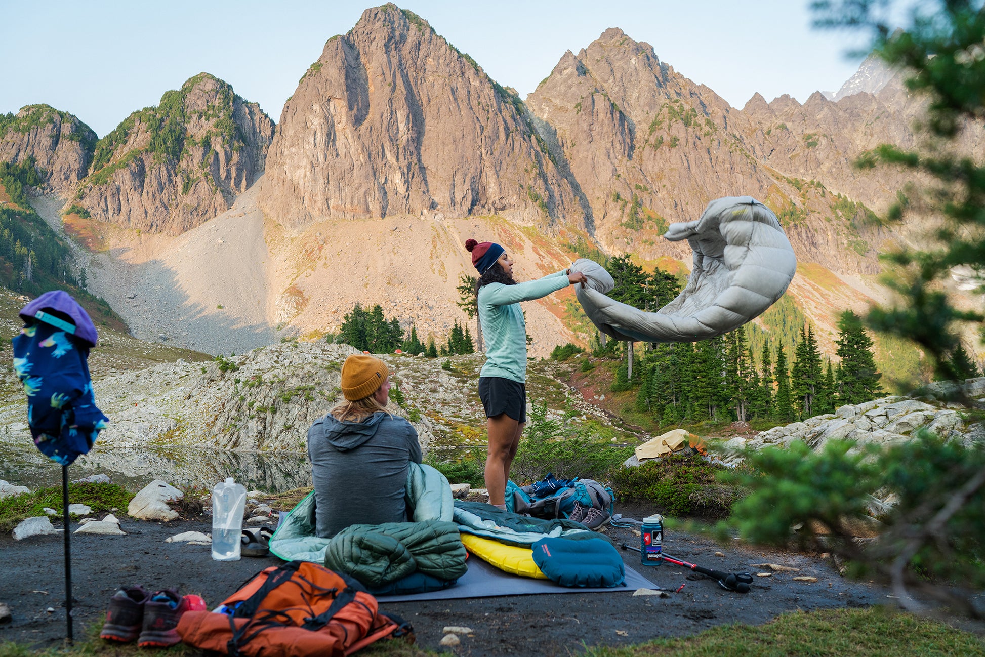 Vesper™ 20F/-6C Down Quilt | Photo: James Barkman | Location: North Cascades, Washington, United States