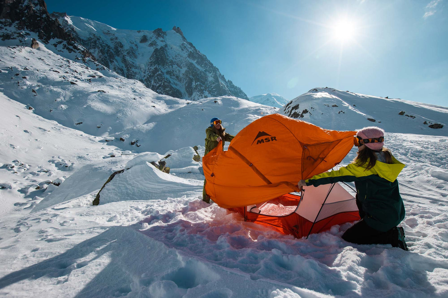 Access™ 2 Two-Person Ski Touring Tent | Photo: Julien Gontard