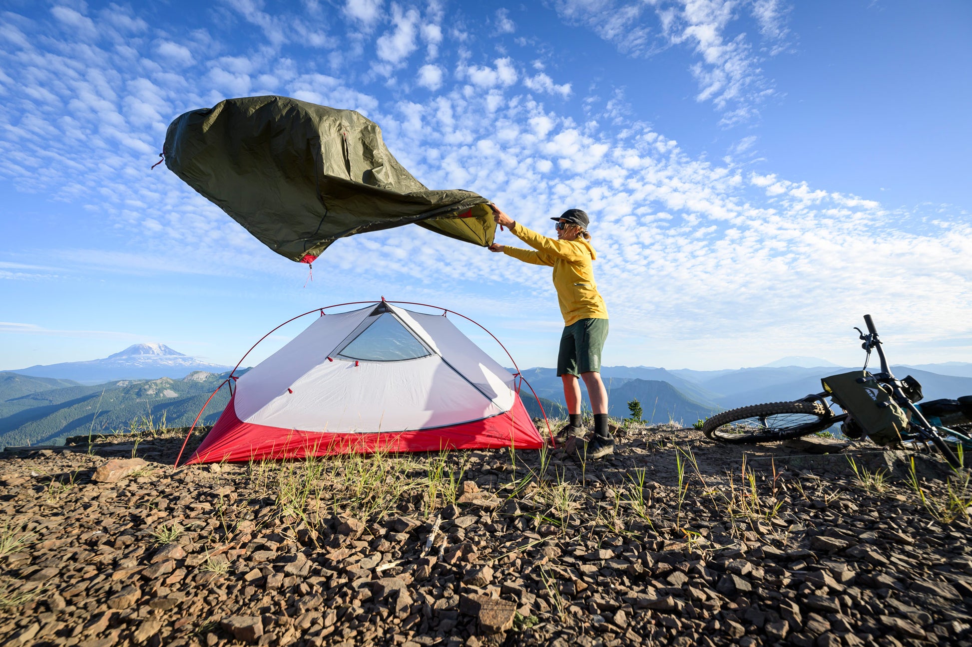 msr bikepacking tent 1 person Hubba Hubba Bikepack 1-Person Tent | Solo Bikepacking Tent