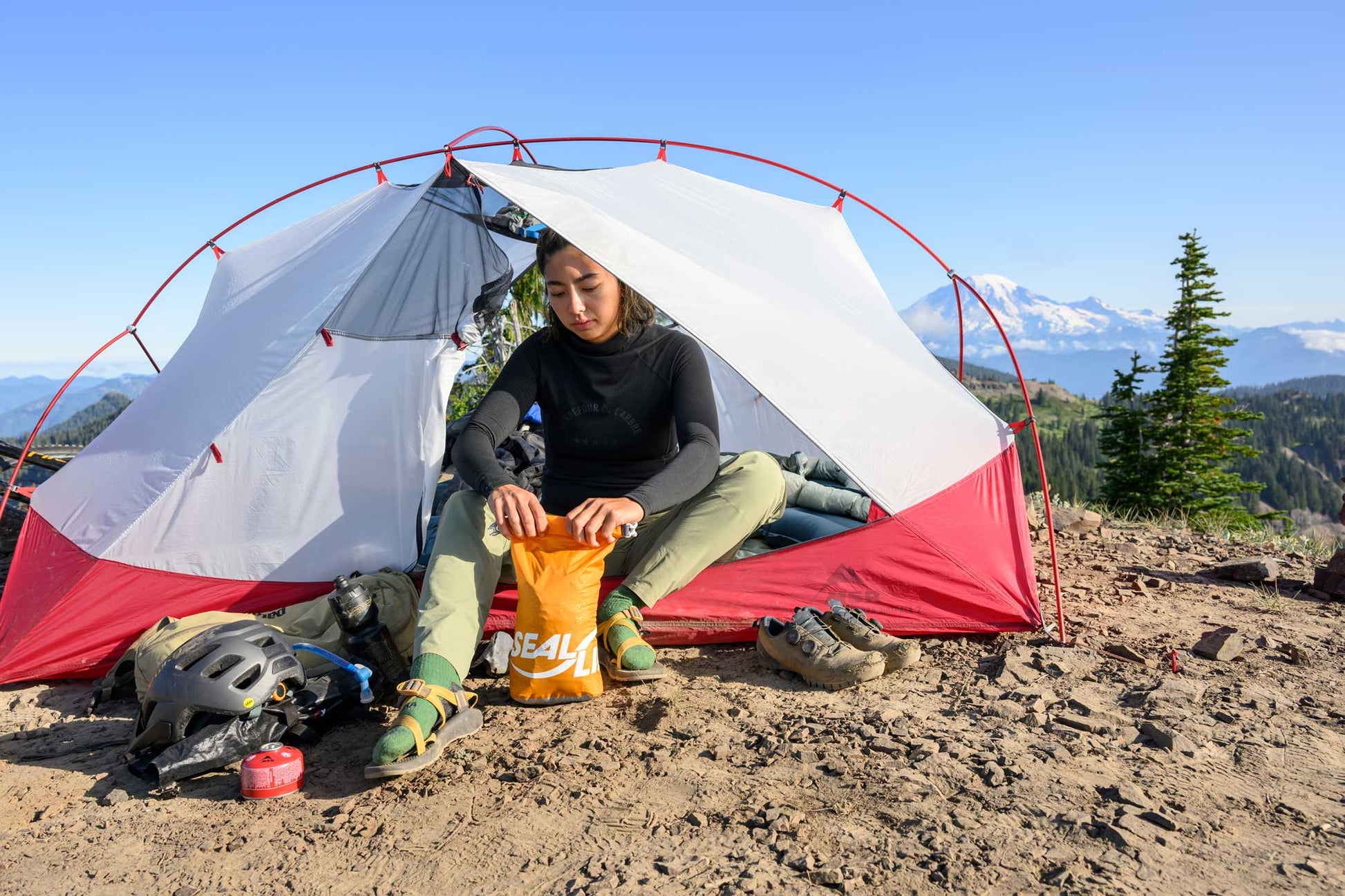 msr bikepacking zelt Hubba Hubba Bikepack 2-Personen-Zelt | 2-Personen Bikepacking-Zelt