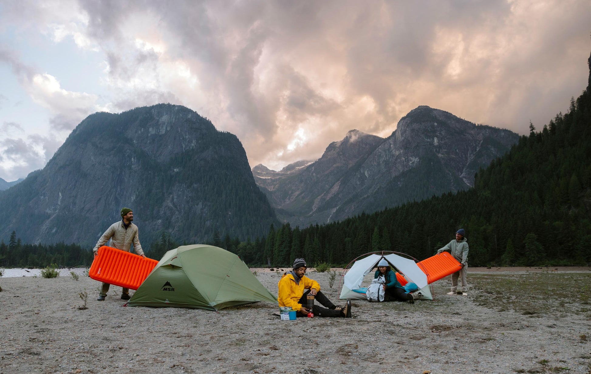 Elixir 2 & Elixir 3 Tents | Photo: Mirae Campbell | Location: British Columbia