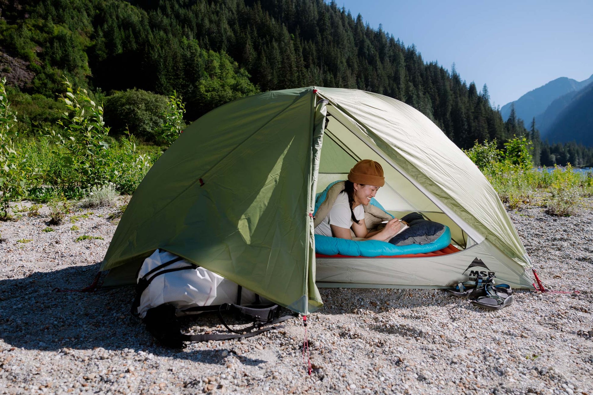 travel tent MSR Elixir 1 Tent