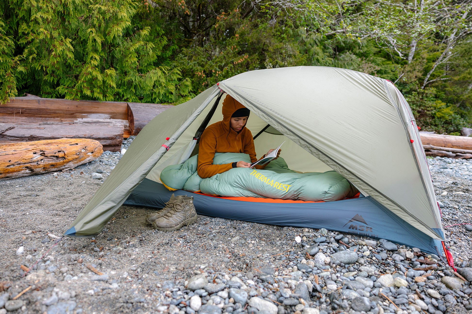 Therm-a-Rest Corus 20F/-6C Quilt, Hedge Green / Regular