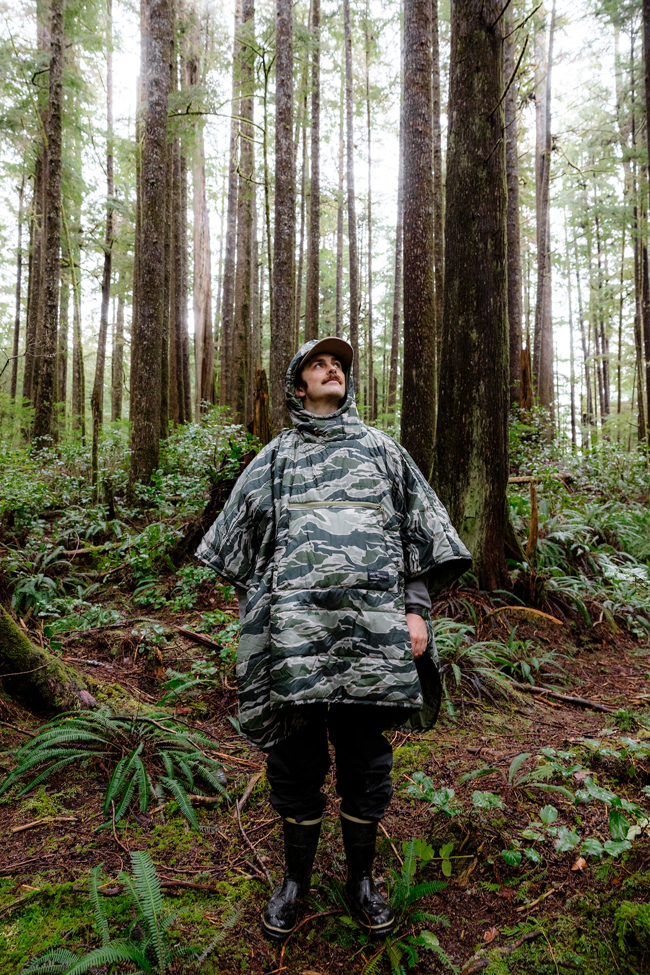 Honcho Poncho™ | Camo Print | Photo: Mirae Campbell