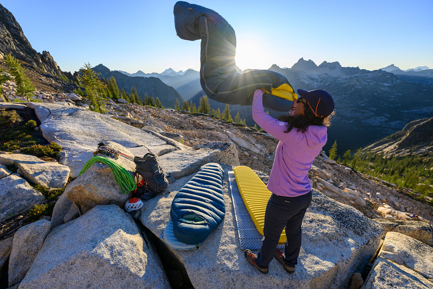Parsec™ Down Sleeping Bags | Photo: Scott Rinckenberger | Location: North Cascades, Washington, USA