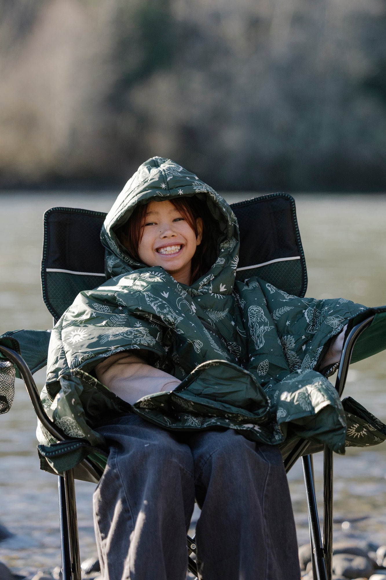 Honcho Poncho Kids | Insulated Poncho & Blanket | Therm-a-Rest