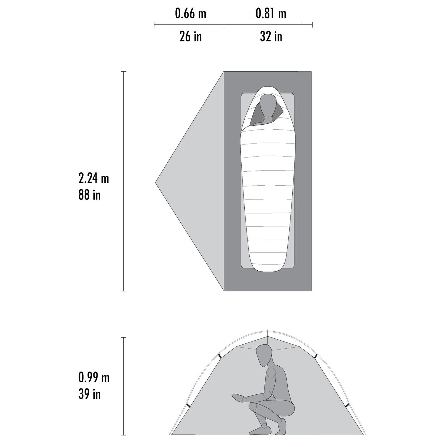 Tente de randonnée Hubba Hubba™ LT 1-personnes