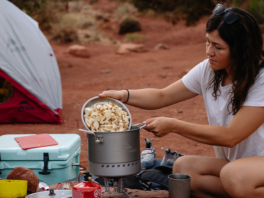 WindBurner Stock Pot Group Backpacking Pot MSR – Cascade