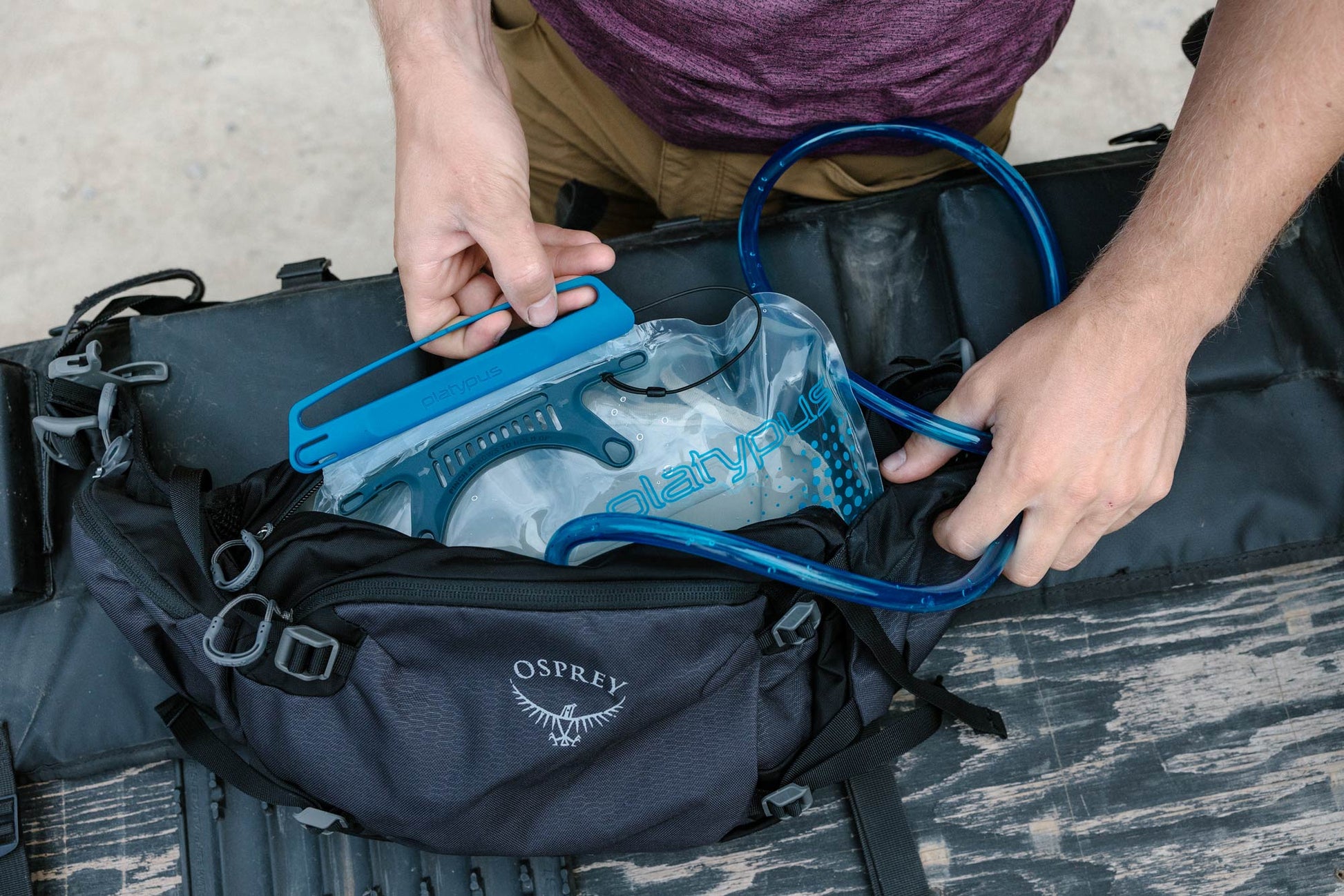 osprey hydration pack resivior Big Zip EVO Taste-Free Hydration Reservoir