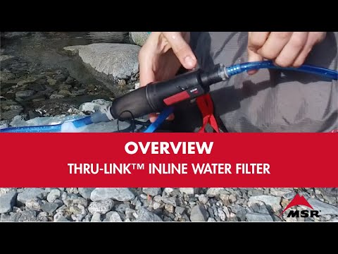 Thru-Link Inline Water Filter For Hydration Systems | MSR – Cascade Designs