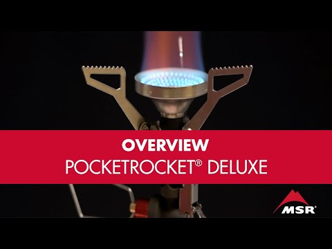 PocketRocket® Deluxe Canister Fuel Backpacking Stove | MSR® – Cascade  Designs