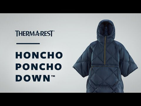 Honcho Poncho Down | Down Poncho | Therm-a-Rest – Cascade Designs